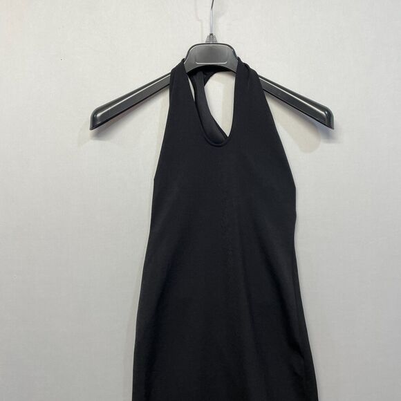 NWT Zara Women Sleeveless Midi Dress Size Small Black B372 -22 - Picture 12 of 16